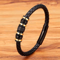 Pulseira Masculina XQNI com Detalhes em Aço