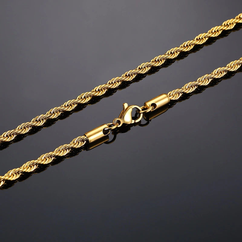 ✨ Corrente Rope – Estilo & Brilho