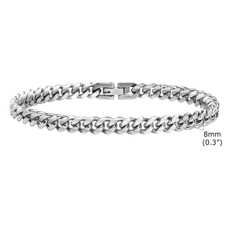 Pulseira Corrente Miami Curb – Luxo e Resistência