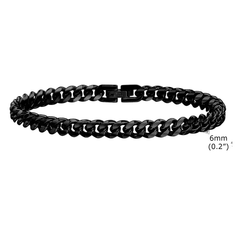 Pulseira Corrente Miami Curb – Luxo e Resistência