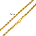 ✨ Corrente Rope – Estilo & Brilho