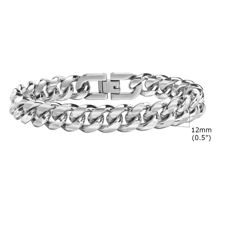 Pulseira Corrente Miami Curb – Luxo e Resistência