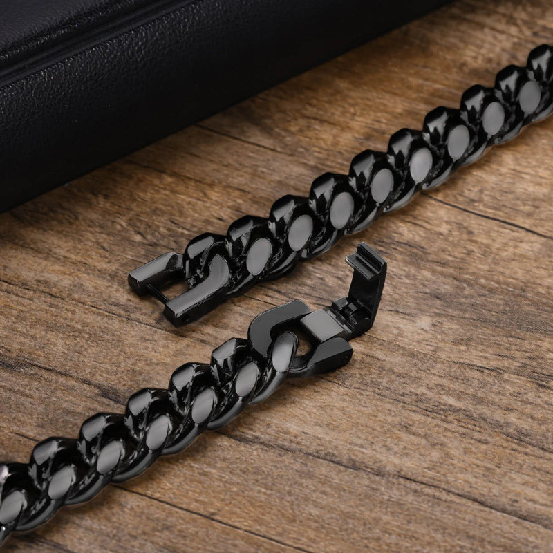 Pulseira Corrente Miami Curb – Luxo e Resistência