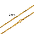 ✨ Corrente Rope – Estilo & Brilho
