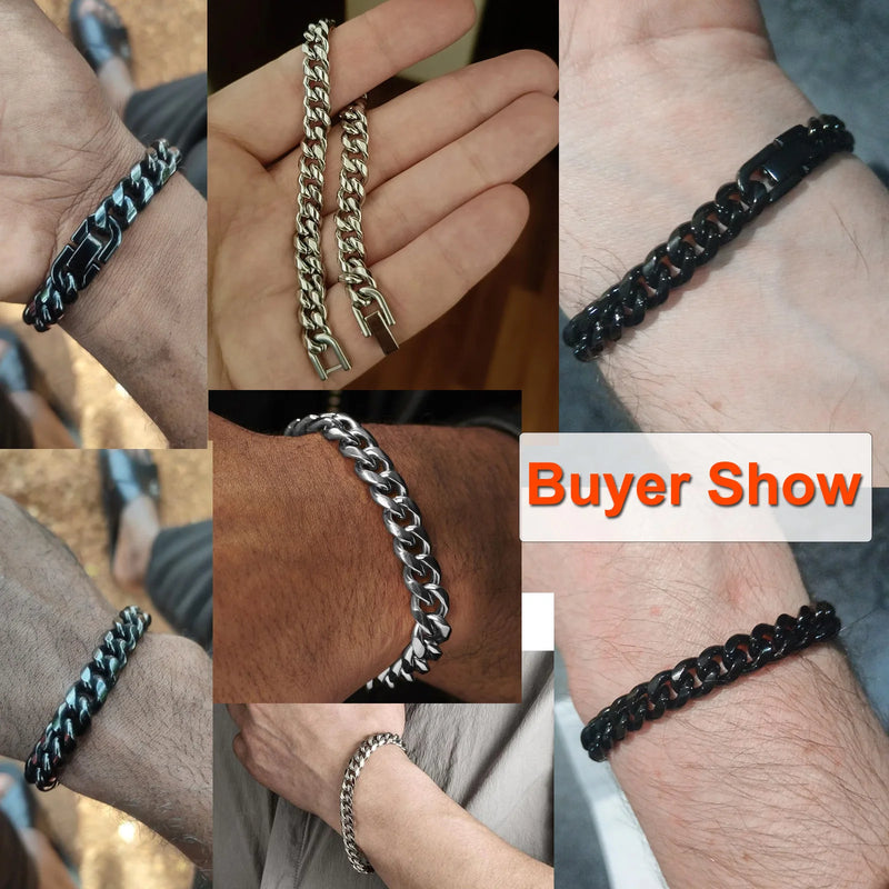 Pulseira Corrente Miami Curb – Luxo e Resistência