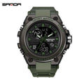 Relógio Masculino SANDA G-Style Militar