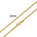 ✨ Corrente Rope – Estilo & Brilho