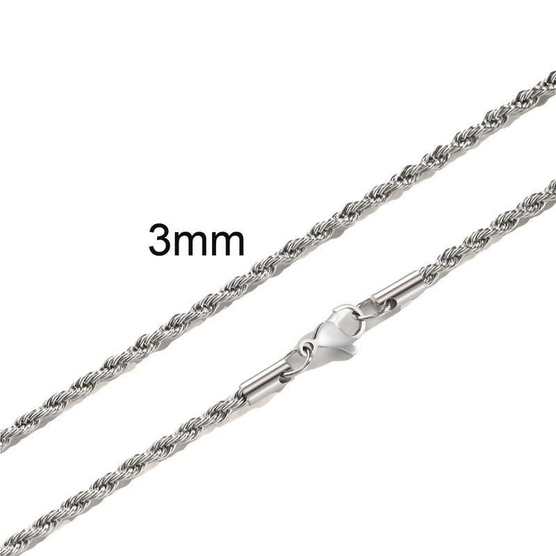 ✨ Corrente Rope – Estilo & Brilho