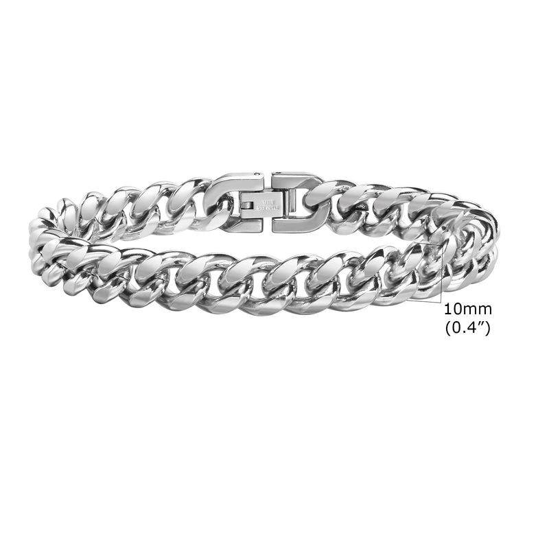 Pulseira Corrente Miami Curb – Luxo e Resistência